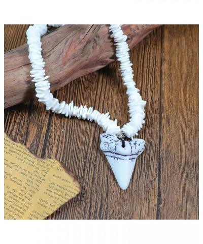 Set White Puka Shell Adjustable Chain Necklace Anklet Hawaiian Seashell for Women Beach Necklaces Clam Chips Surfer Jewelry C...