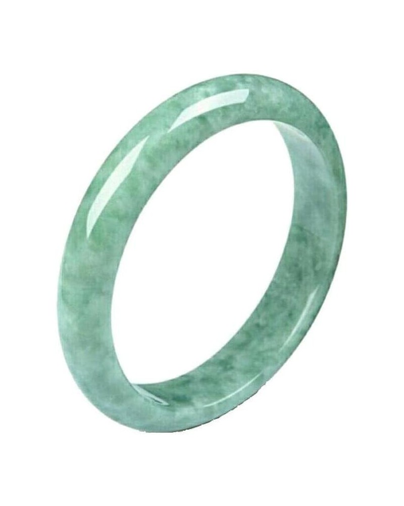 Natural green hard body handmade jade bracelet for women Diameter 2.44in $8.54 Bracelets