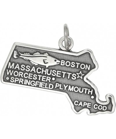 Sterling Silver Massachusetts State Charm $11.62 Bracelets