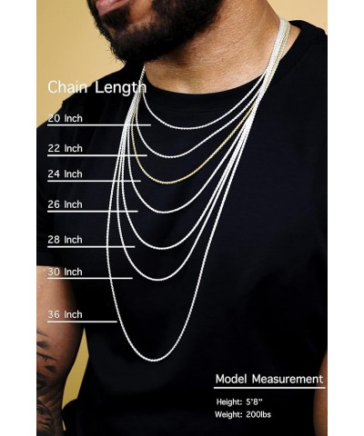 Real 10k/14k Gold Rolo Cable Link Chain Necklace 10k 2.0mm (Hollow) Length 20 Inches $38.00 Necklaces