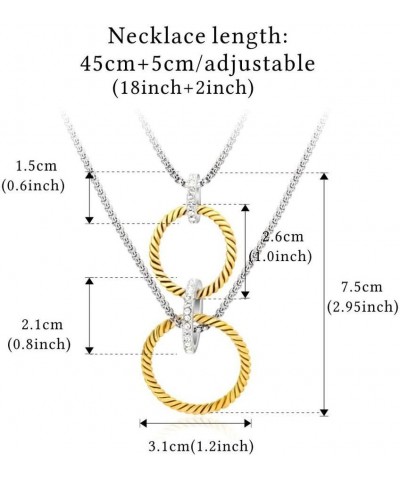 Luxury Cable Wire Design Linked Chain Necklace Women Fashion Jewelry Drop Heart Shape Unique Present $10.98 Necklaces