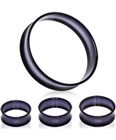 UV Acrylic Thin-Walled Black Tunnel Plug 9/16 $9.50 Body Jewelry