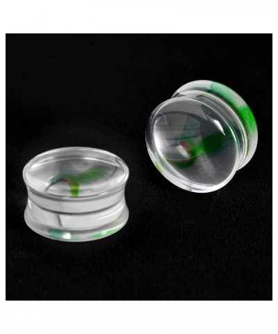 2 PCS Resin Acrylic Transparent Screw Tunnels Ear Expander Stretcher Piercing Ear Gauges 16mm PO-D3197 $9.12 Body Jewelry