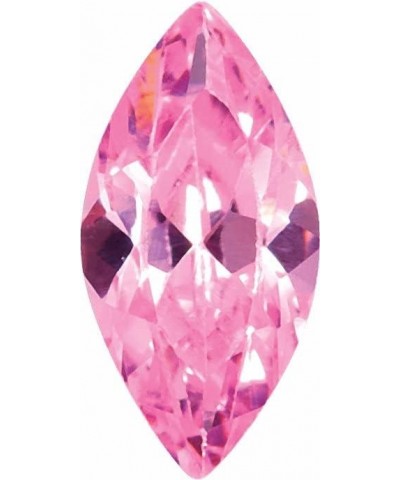 Marquise Pink CZ Ring, Sterling Silver, 12k Green and Rose Black Hills Gold $76.74 Rings