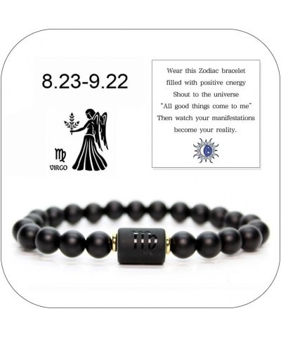 Zodiac Signs Spirit Bracelet for Women Spirilet Bracelet Zodiac Manifestation 12 Constellation Handmade Bead Woven Multilayer...