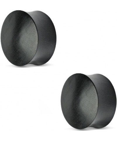 Organic Ear Plugs/tunnels Made of Solid Black ARENG Wood Saddle Fit Plugs. 1.58" (40mm) $10.77 Body Jewelry