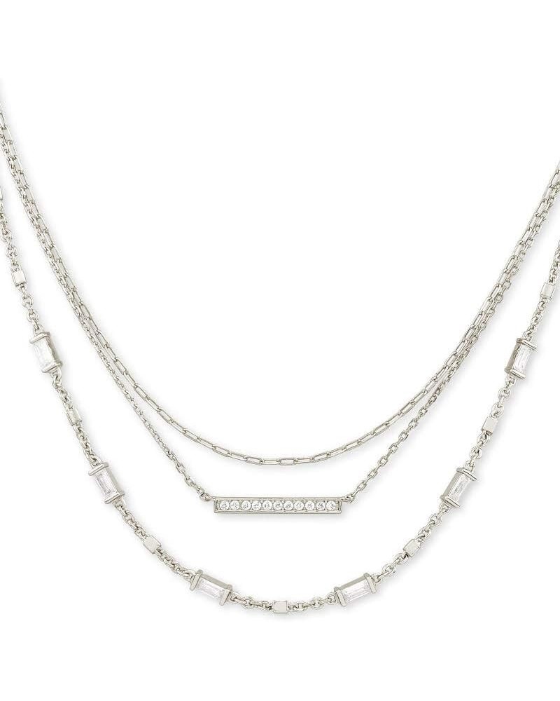 Addison Multi Strand RHODIUM - RHODIUM METAL $35.02 Necklaces