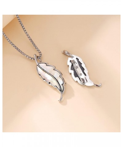 Abalone Shell Necklace for Women Stainless Steel Abalone Shell Pendant Abalone Shell Jewelry Birthday Gift for Girlfriend Mom...