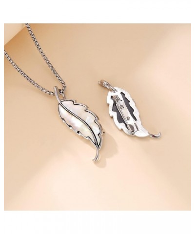 Abalone Shell Necklace for Women Stainless Steel Abalone Shell Pendant Abalone Shell Jewelry Birthday Gift for Girlfriend Mom...