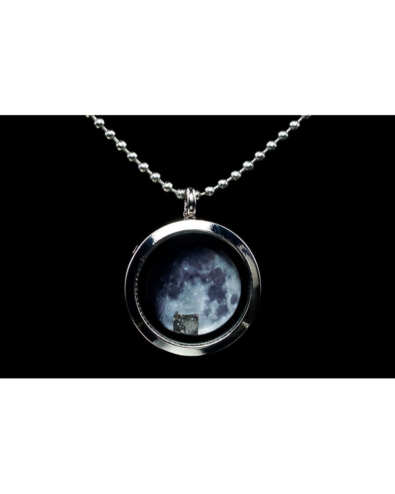 Full Moon Locket - Actual Lunar Meteorite Inside! $32.25 Necklaces