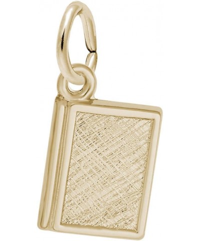 10k Yellow Gold Book Charm $60.00 Bracelets