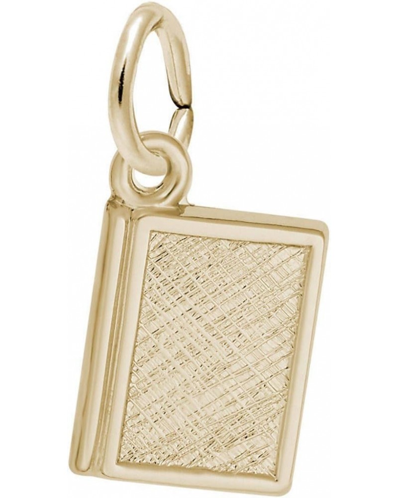 10k Yellow Gold Book Charm $60.00 Bracelets