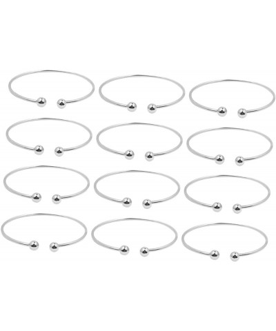 24 Pcs Gold Bangles Womens Bracelet Gold Bracelets Link Bracelets for Women Crystals Bracelet Double Silverx3pcs 0.6X6CMx3pcs...