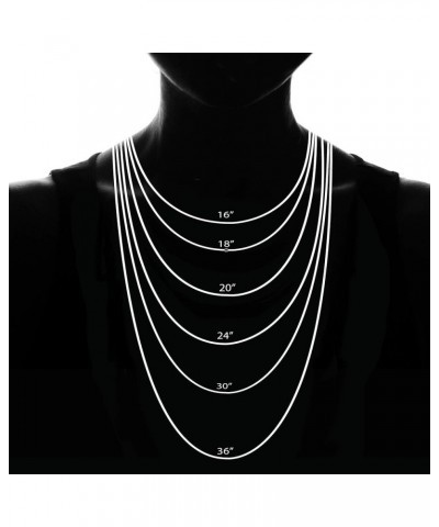 14K Solid Gold Singapore Chains (Select Options) 24 Inches White Gold $54.90 Necklaces