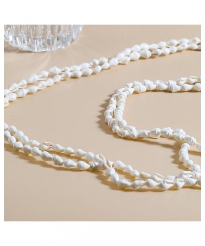 Multi Layered Pearl Choker Necklace Set Rhinestone Pearl Pendant Chain Collar Choker Necklace for Women Style 8 $8.39 Necklaces