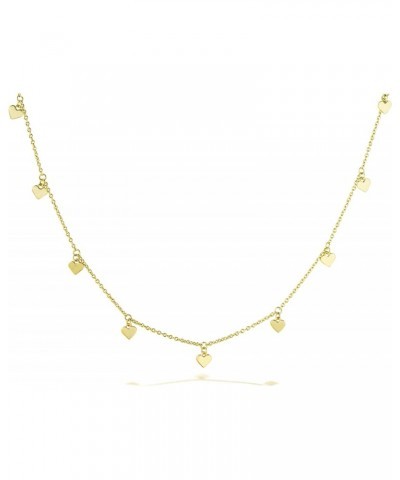 Mini Hearts VALENTINA Necklace in 14k Gold Fill with 16 & 18-inch Extension $20.00 Necklaces