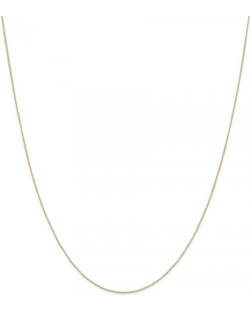 14K Yellow Gold Carded Curb Chain Necklace 20.0 Inches $27.10 Necklaces