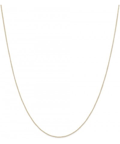 14K Yellow Gold Carded Curb Chain Necklace 20.0 Inches $27.10 Necklaces