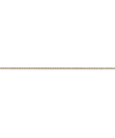 14K Yellow Gold Carded Curb Chain Necklace 20.0 Inches $27.10 Necklaces