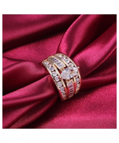 2023 New Diamond Butterfly Rings for Women, Personality Gift's Women's Fashion Rings Creative Rings Rose Gold US 6 $7.07 Rings