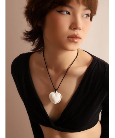 Dark Gloomy Coquette Necklaces for Women, Black Aesthetic Necklace Jewelry 1 B30 $6.75 Necklaces