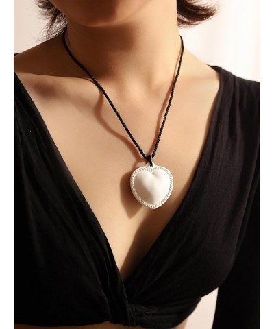 Dark Gloomy Coquette Necklaces for Women, Black Aesthetic Necklace Jewelry 1 B30 $6.75 Necklaces