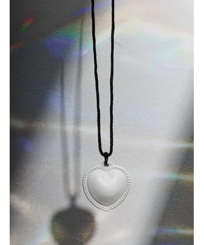 Dark Gloomy Coquette Necklaces for Women, Black Aesthetic Necklace Jewelry 1 B30 $6.75 Necklaces