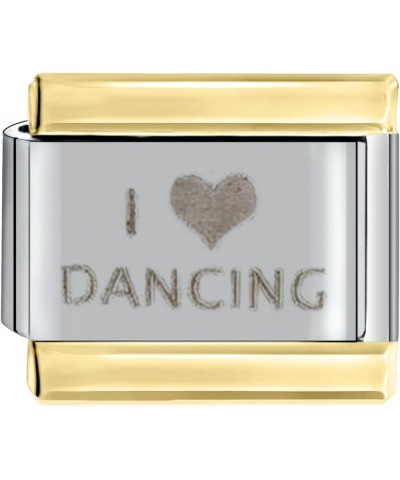 Italian Charm(Text-C Series) I LOVE DANCING $7.80 Bracelets