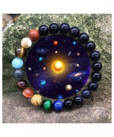 Chakra Bracelets Crystal Bracelet Beaded Healing Stone Bracelet Yoga Energy Jewelry Gifts for Teen Girls A:2pcs $10.07 Bracelets