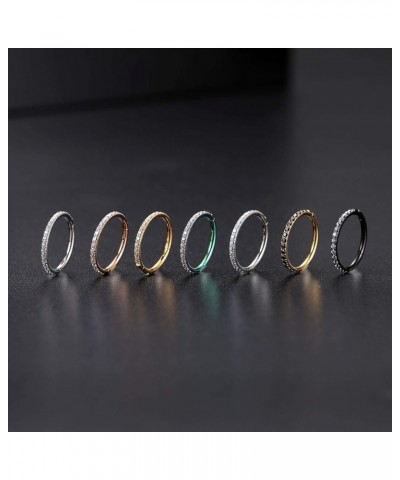 20G 18G 16G 12G Nose Ring Hoop Conch Rook Daith Helix Tragus Piercing Jewelry 316L Surgical Steel Cartilage Earring Conch Hoo...