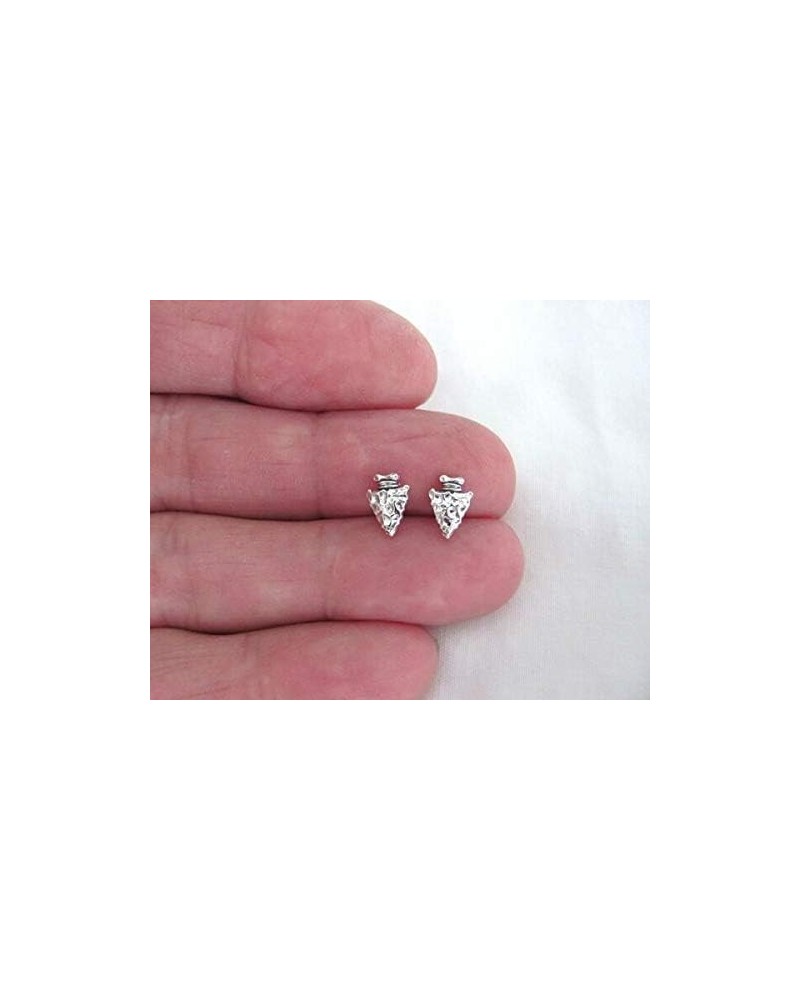 925 Sterling Silver 8mm Arrowhead Hypo-Allergenic Post stud earrings. JOELLE STORE $13.12 Earrings