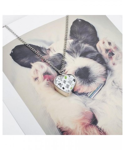 Custom Pet Urn Necklace, Alloy Memorial Pendant Necklace, Dog Pendant Necklace Multi 13 $13.56 Necklaces