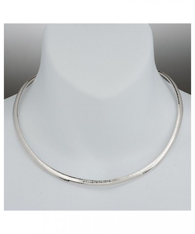 Sterling Silver Omega Chain 6mm Solid 925 Italy New Necklace $24.55 Necklaces