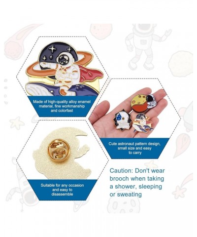 Pandahall Various Theme Alloy Enamel Brooches Lapel Brooch Enamel Pin Set Astronaut Planet Themed 2 $9.11 Brooches & Pins