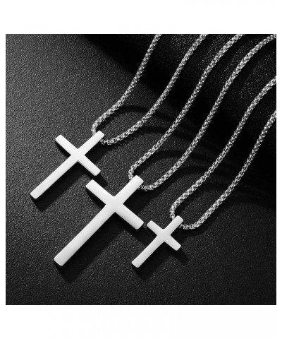 Unisex Cross Chain Necklace, Gold Cross Necklace for Men & Women, Simple Fashion Pendant, Available in Multiple Colors - Idea...