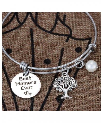 Memere Bracelet Gifts from Grandkids Granddaughter Women Grandma Best Memere Birthday Jewelry Gift Ideas Memere Bracelet $8.4...