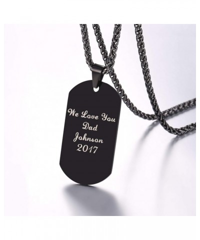 Picture Necklace Personalized Photo Pendant for Men Women Customized Gift Jewelry Stainless Steel/Gold Plated Engraving Penda...