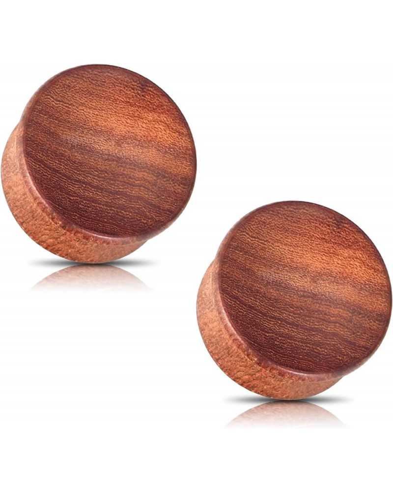 1Pairs Wood Hollow Ear Gauge Plugs Tunnels Saddle Expander Piercing Jewelry Concave,style3 $7.07 Body Jewelry