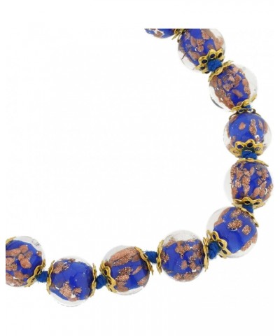 GlassOfVenice Murano Glass Sommerso Necklace - Tender Blue $24.89 Necklaces