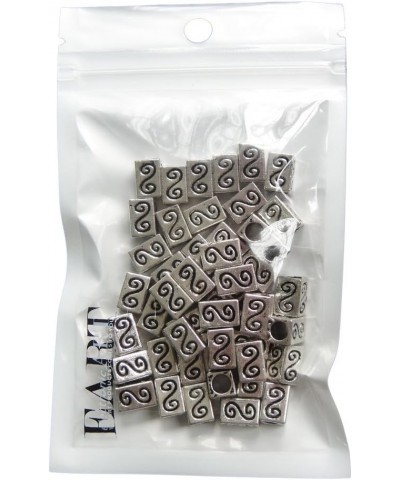 50pcs Tibetan Silver Tone Spacer Beads Fit European Charms Bracelet Ring Edges 30 PCS Model 4 $9.43 Bracelets