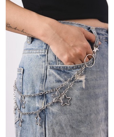 Gothic Punk Pants Chain, Wallet Chain, Belt Chain, Goth Accessories, Grunge Accessories, Christmas Jewelry Gift 4 $8.54 Body ...